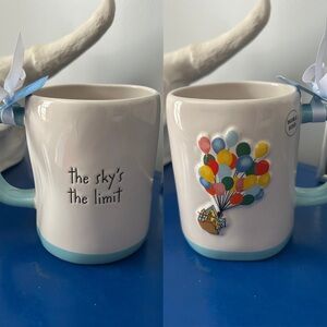 Rae Dunn Disney Pixar Up The Sky’s the Limit Mug